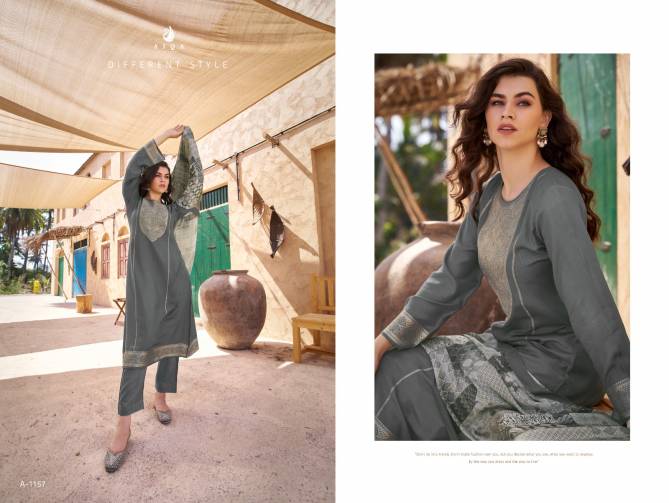 Aiqa By Mira Muslin Silk Designer Salwar Kameez Wholesale Price In Surat